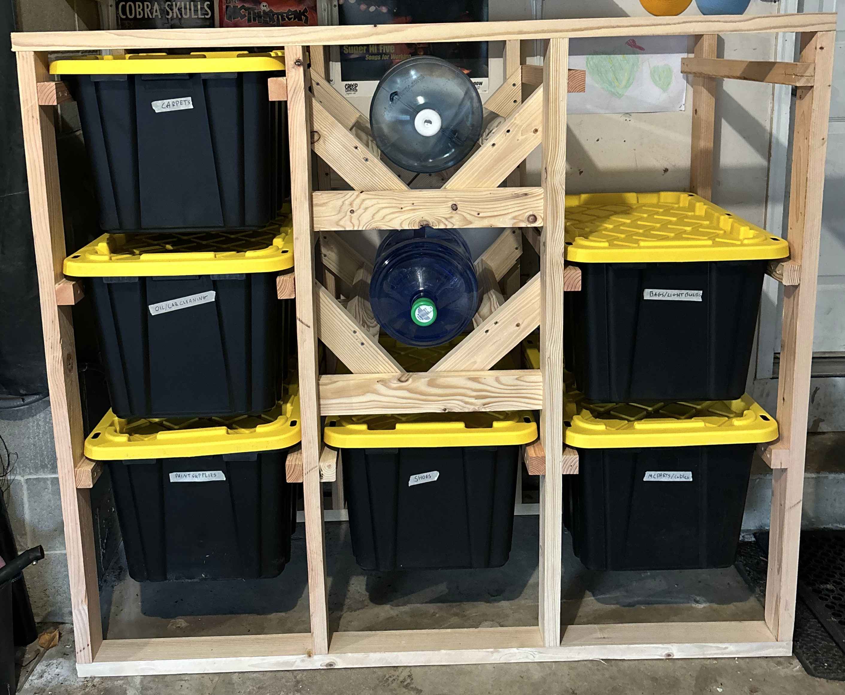 Custom storage rack project