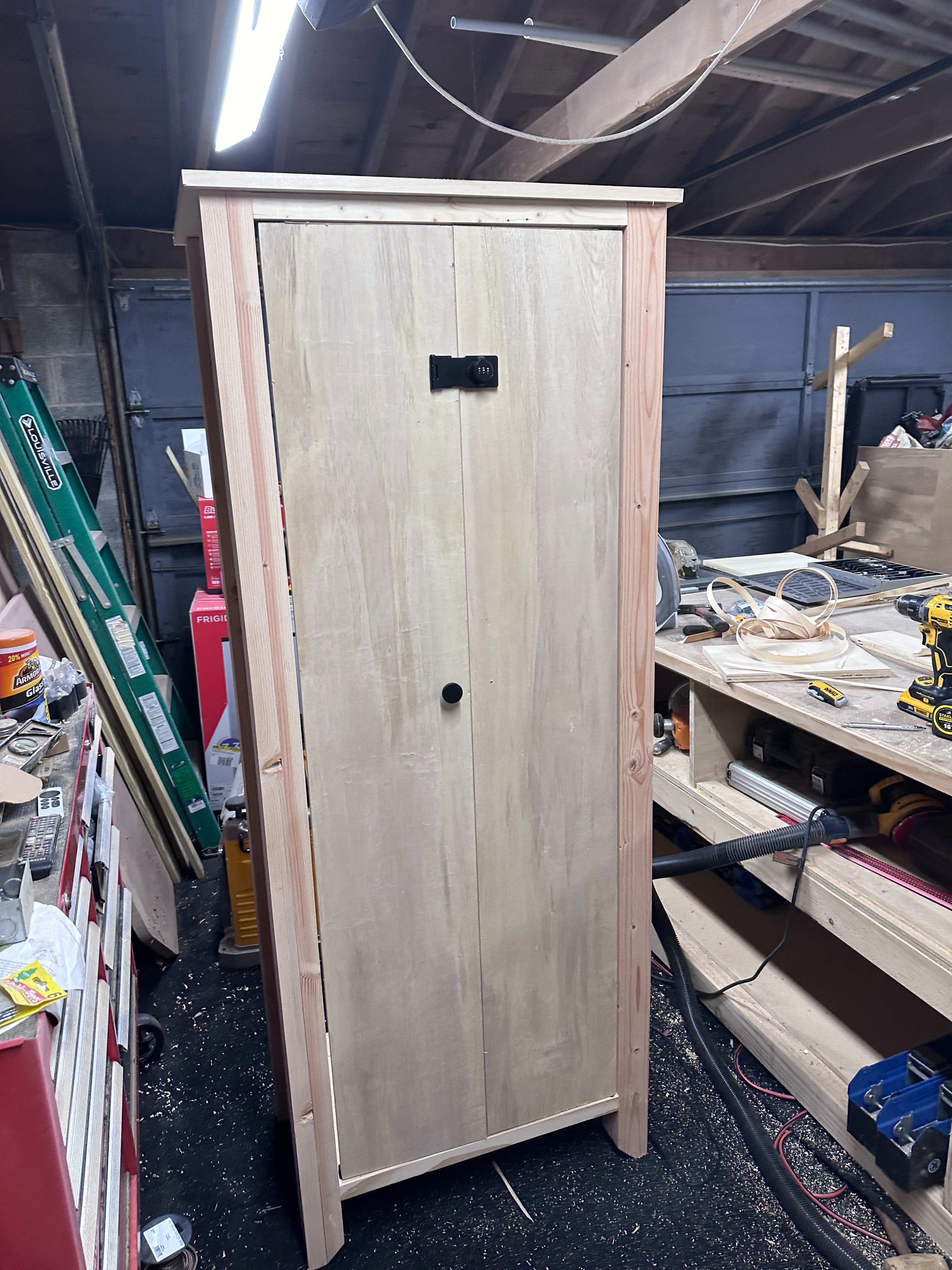 Handmade cabinet project